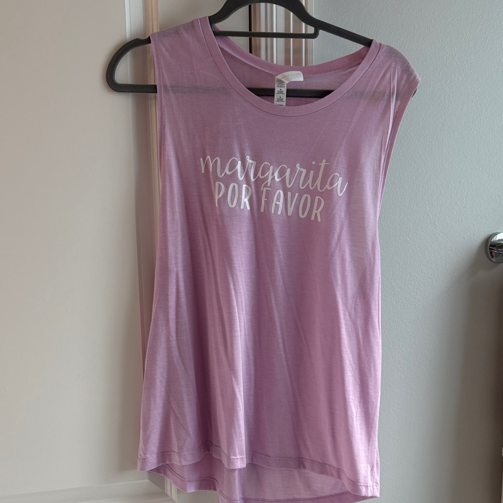 Bella Canvas Lavender Muscle Tee